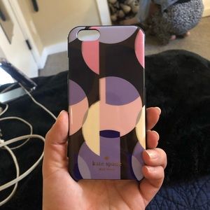 Kate spade geometric phone case (iPhone 7s, 8s)